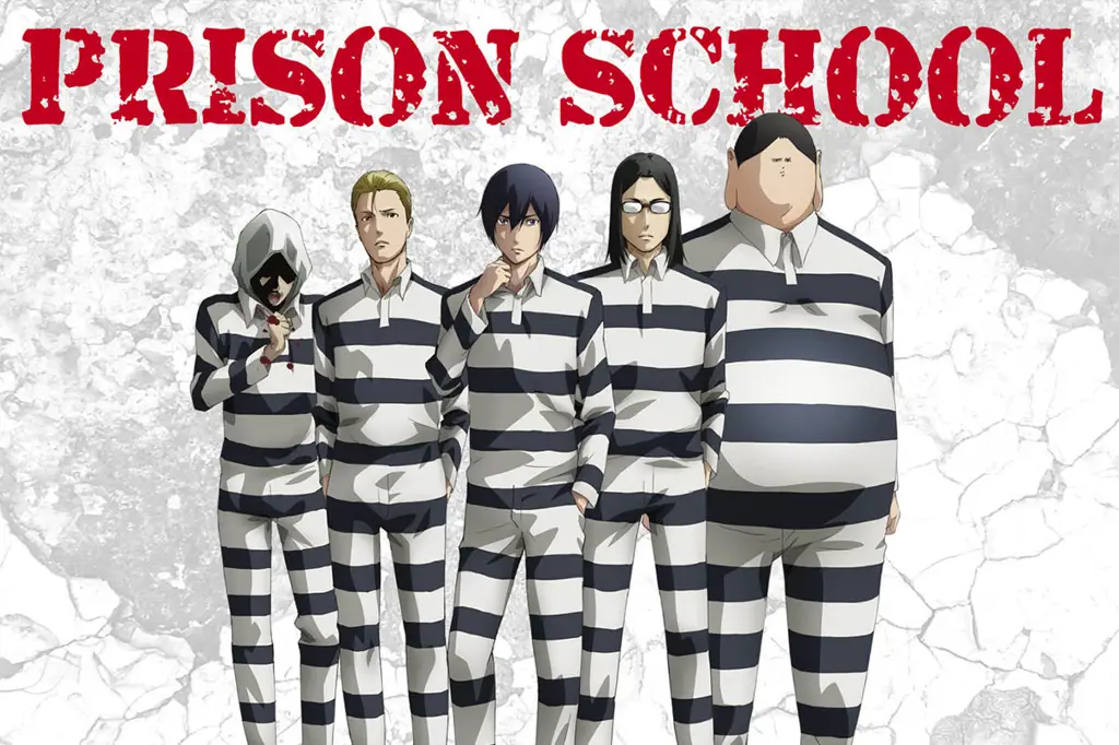 Gambar karakter-karakter dalam anime Prison School