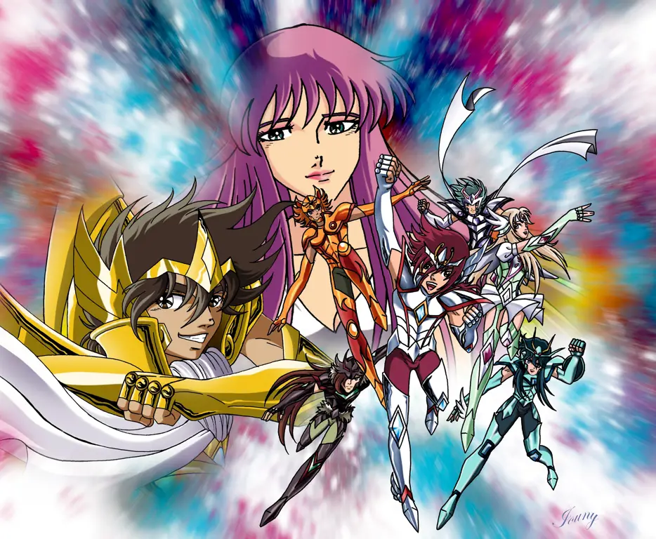 Para karakter Saint Seiya Omega