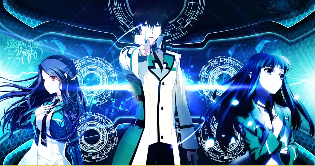 Gambar beberapa karakter dalam Mahouka Koukou no Rettousei