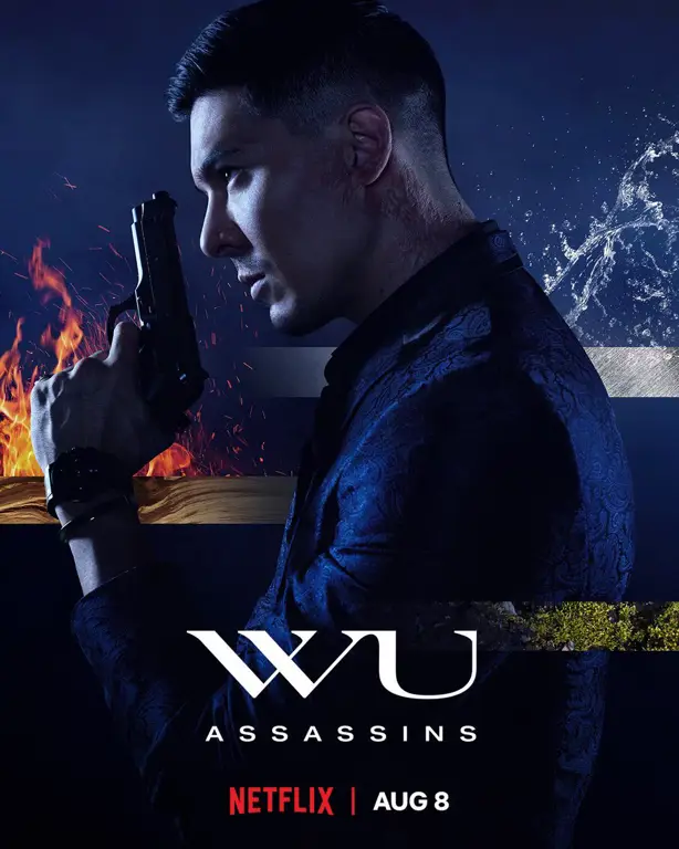 Para karakter utama dalam film Wu Assassins