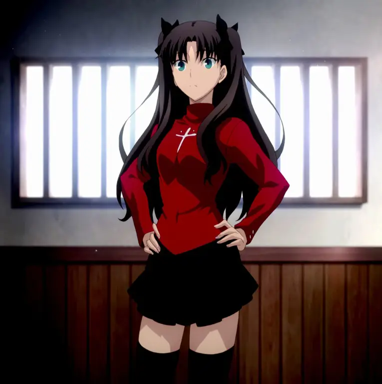 Gambar yang menampilkan beberapa karakter dalam Fate Unlimited Blade Works