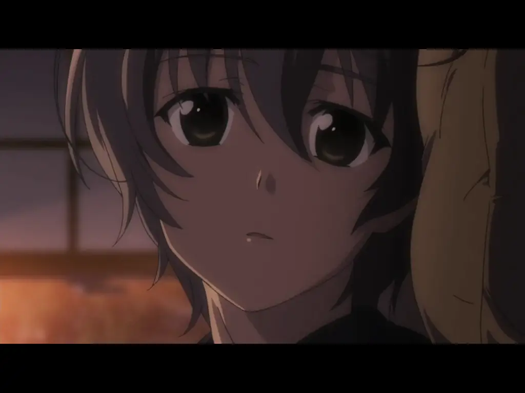 Ilustrasi karakter dalam anime Yosuga no Sora