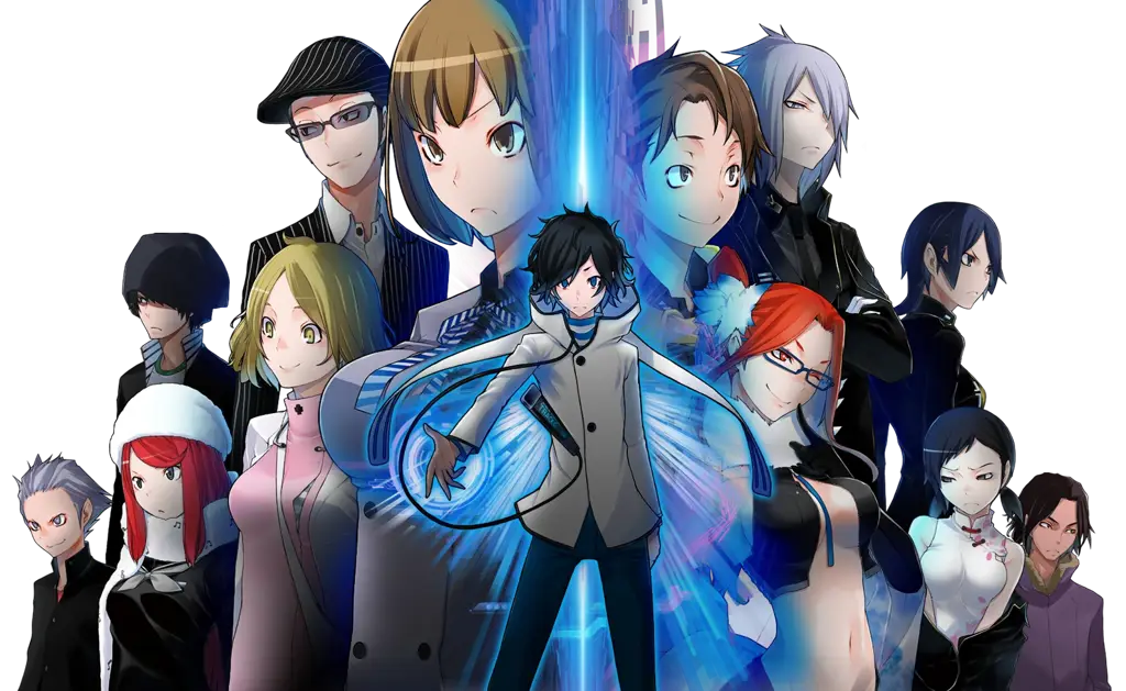 Gambar karakter-karakter dalam Shin Megami Tensei Devil Survivor 2