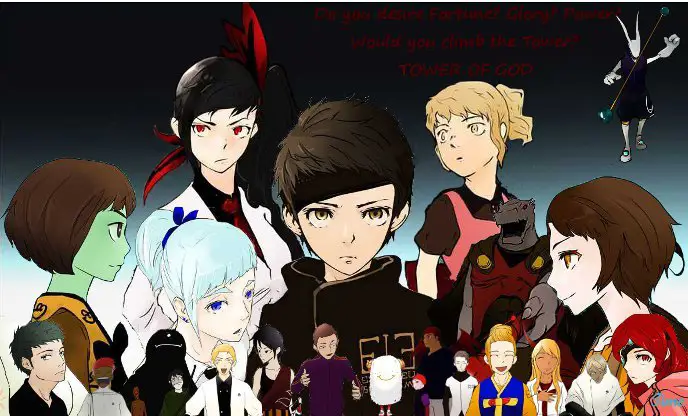 Karakter-karakter utama dalam anime Tower of God