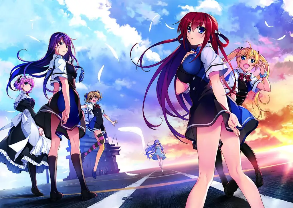 Ilustrasi karakter The Eden of Grisaia