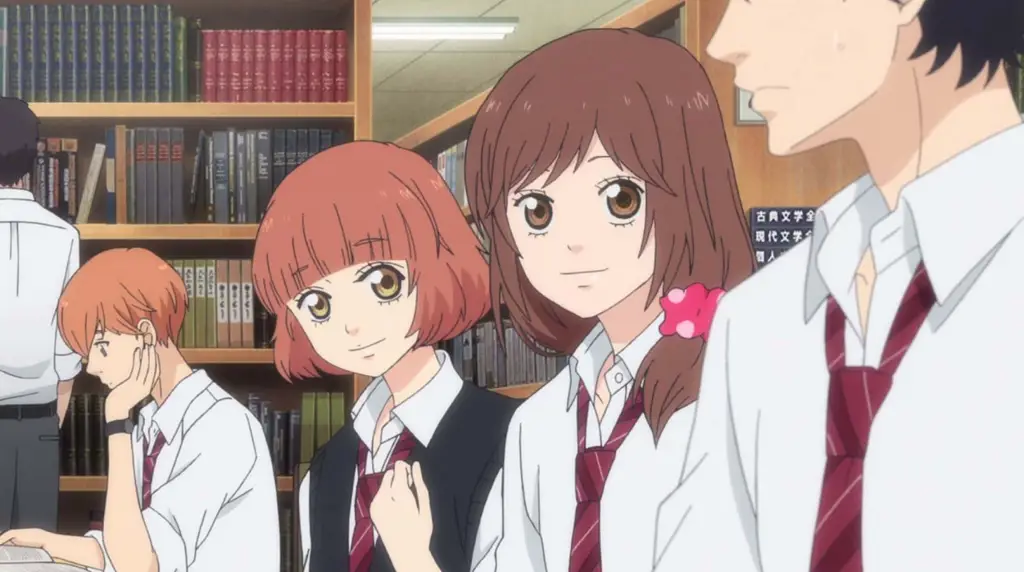 Karakter-karakter dalam komik Ao Haru Ride