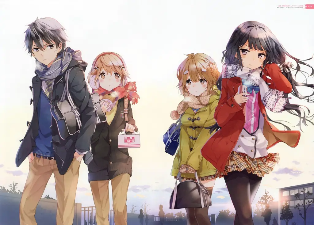 Para karakter dalam anime Masamune-kun no Revenge