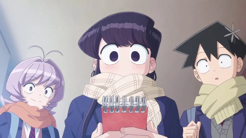 Karakter-karakter dalam anime Komi-san