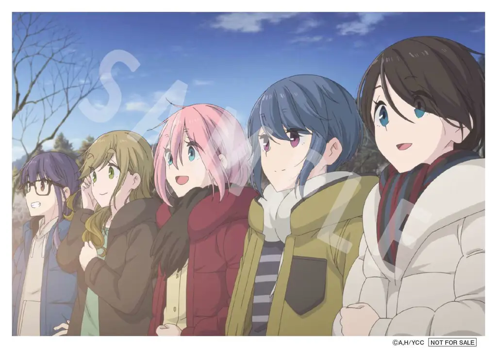 Karakter-karakter utama dalam anime Yuru Camp