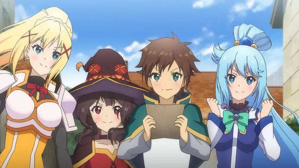 Gambar chibi karakter Konosuba yang lucu dan menggemaskan