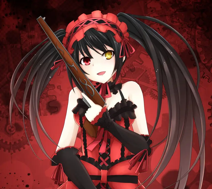 Gambar Kurumi Tokisaki dari Date A Live