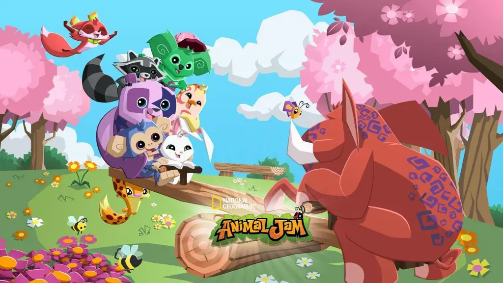 Karakter Animal Jam yang lucu