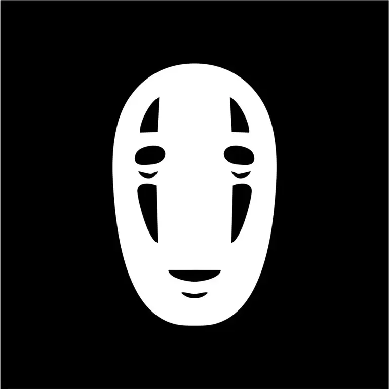 No-Face, salah satu karakter misterius dalam film Spirited Away