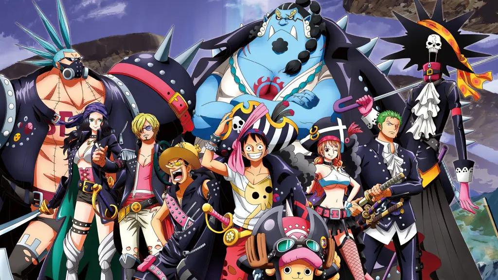 Gambar karakter One Piece dalam kualitas HD