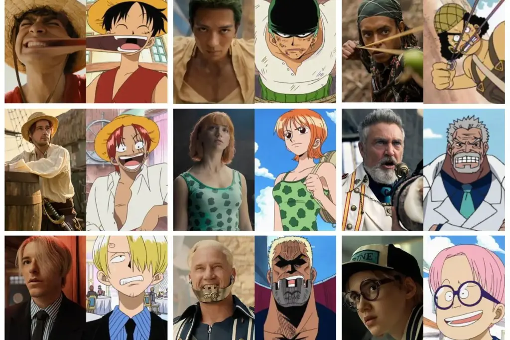 Karakter One Piece menonton anime