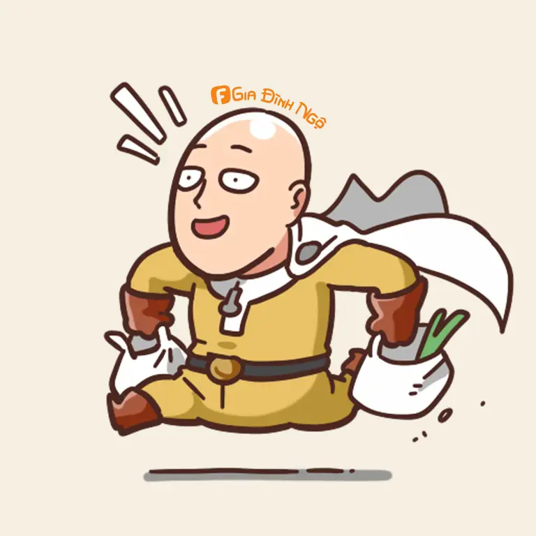 Koleksi gambar berbagai karakter One Punch Man versi chibi