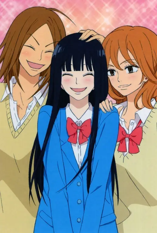 Karakter-karakter dalam anime Kimi ni Todoke