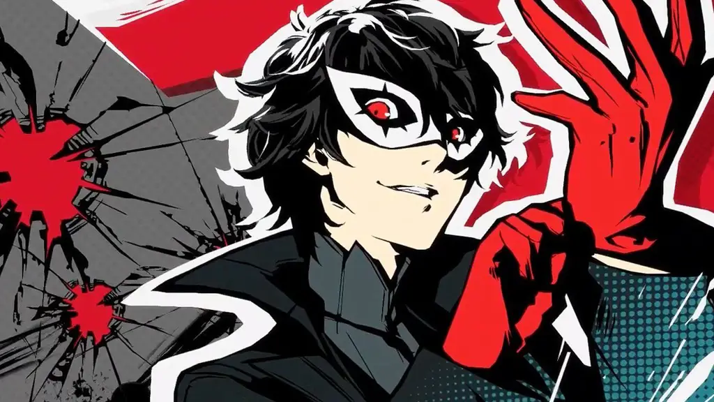 Gambar karakter Persona 5 dalam gaya anime