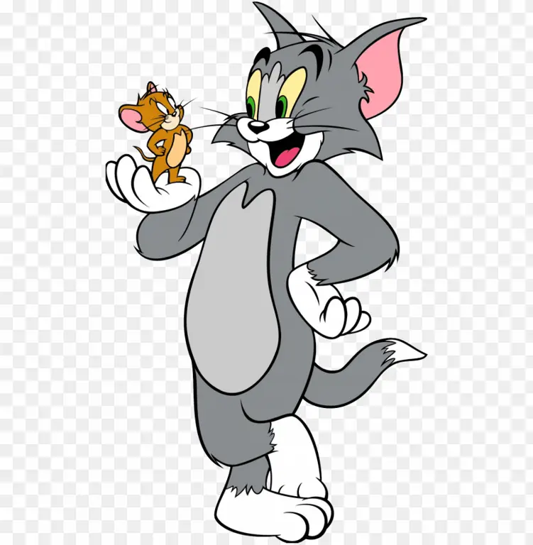 Karakter Tom dan Jerry yang ikonik