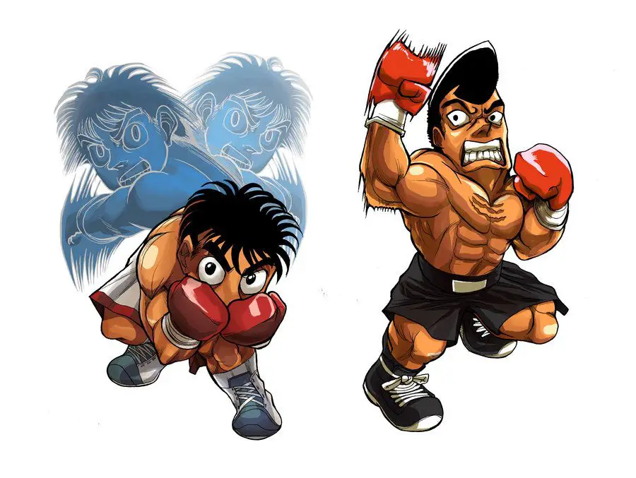 Gambar para karakter utama Anime Ippo