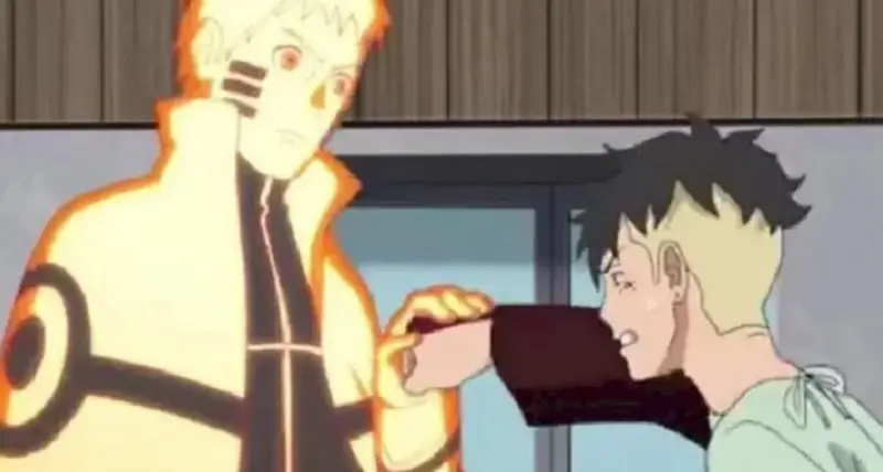 Gambar karakter utama Boruto di episode 199