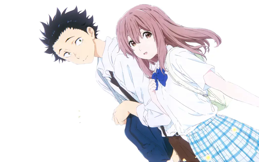 Gambar Ishida Shouya dan Nishimiya Shoko