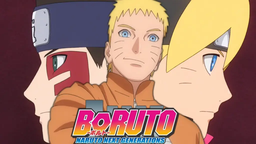 Gambar karakter utama Boruto di episode 57