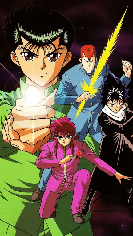 Gambar karakter Yu Yu Hakusho