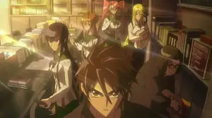 Gambar karakter-karakter dalam anime Highschool of the Dead