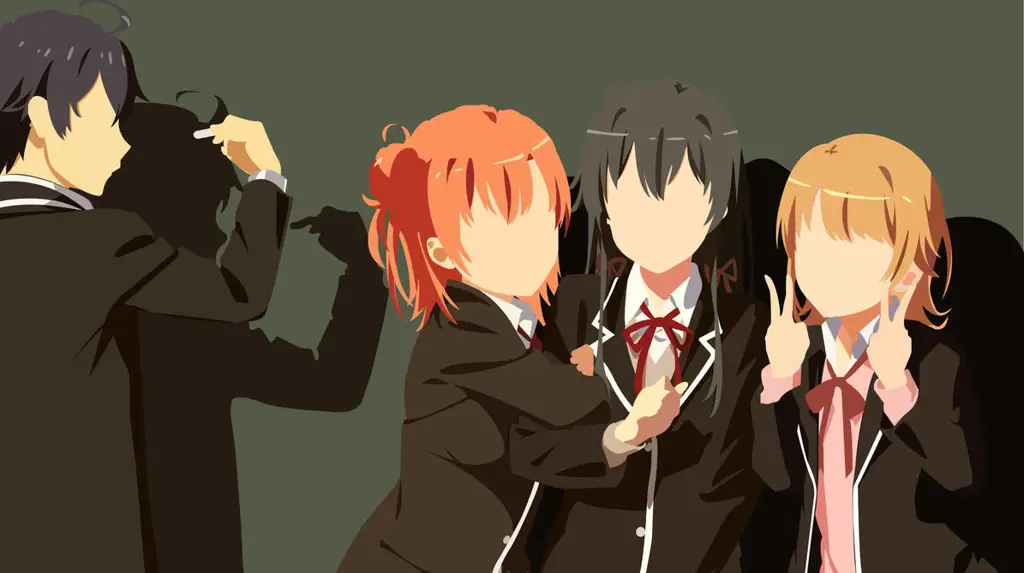 Foto grup karakter Oregairu