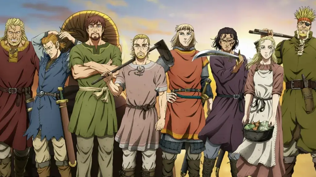 Para karakter di Vinland Saga season 2