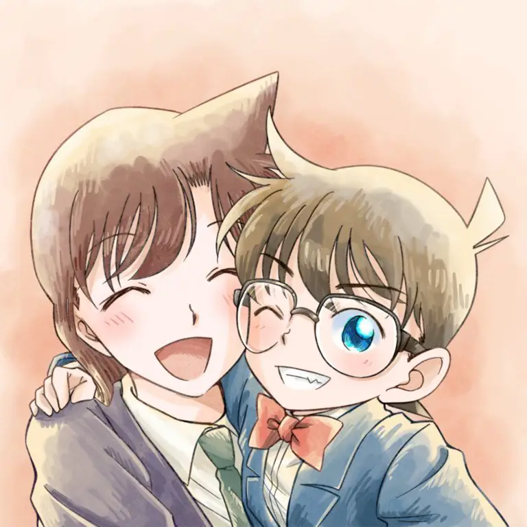 Conan Edogawa dan Ran Mouri