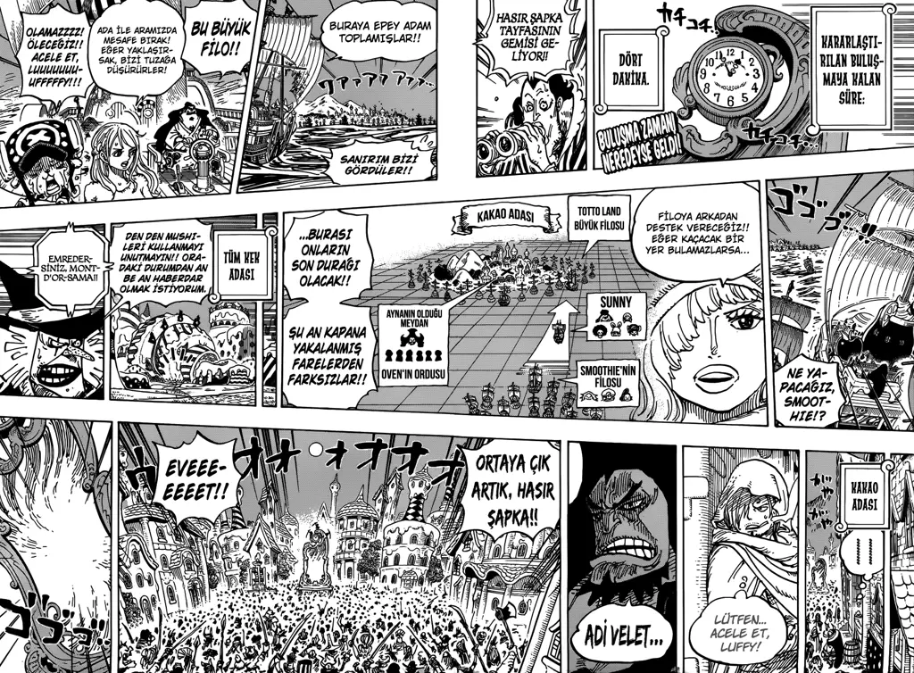 Gambar karakter One Piece di chapter 897