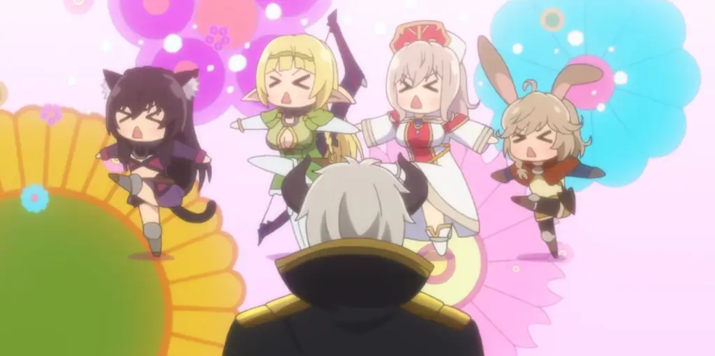 Karakter utama Diablo Karakter Diablo dari Isekai Maou to Shoukan Shoujo no Dorei Majutsu