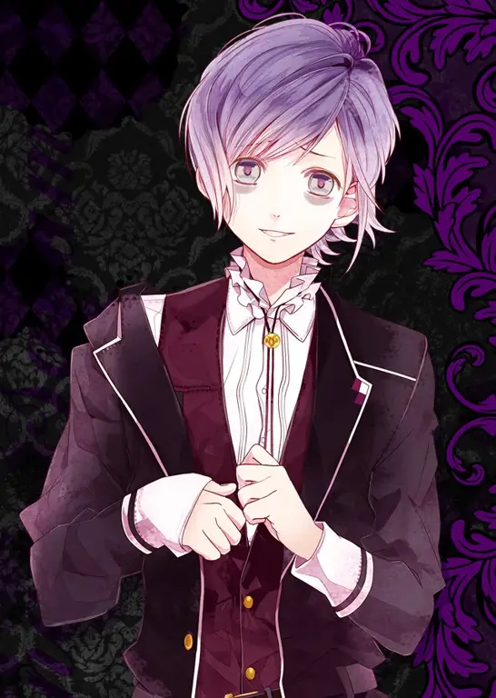 Ilustrasi karakter-karakter utama Diabolik Lovers