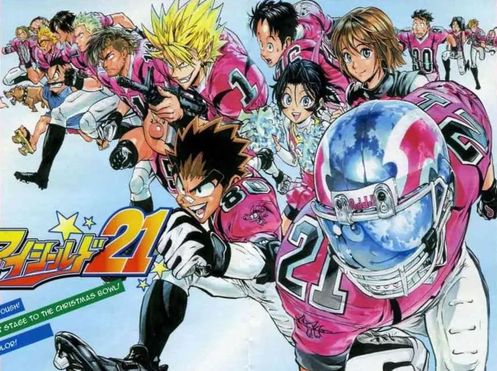 Gambar para karakter utama Eyeshield 21