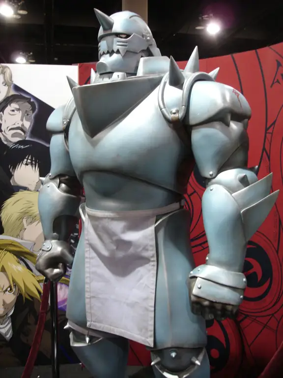 Gambar para karakter utama Fullmetal Alchemist Brotherhood