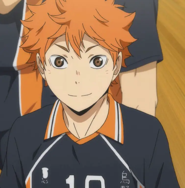 Gambar Hinata Shoyo dari Haikyuu!!