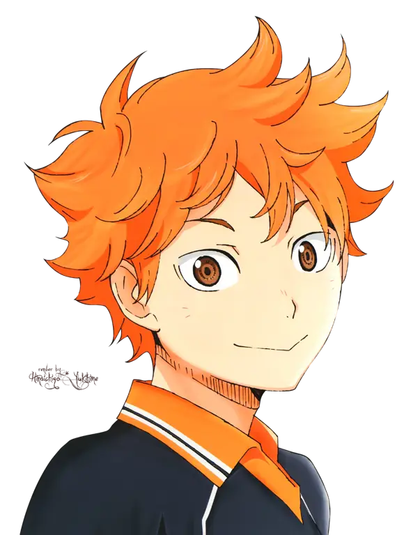 Gambar Hinata Shoyo dari Haikyuu!!