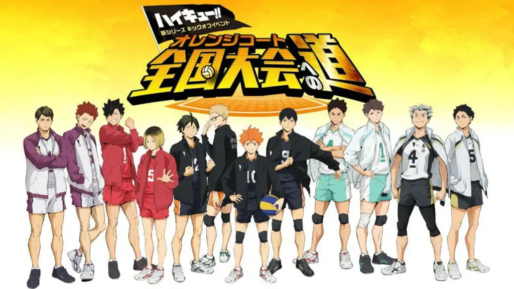 Gambar karakter Haikyuu!! Season 4