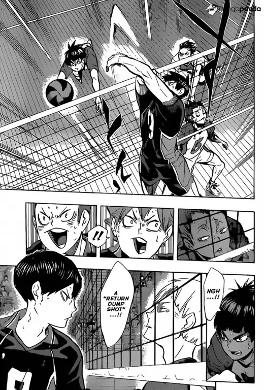 Karakter utama Hinata dan Kageyama Hinata dan Kageyama dari manga Haikyuu