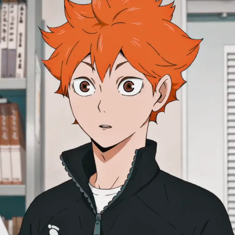 Gambar Hinata Shoyo dari Haikyuu!!