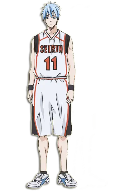 Ilustrasi Kuroko Tetsuya dari anime Kuroko no Basket