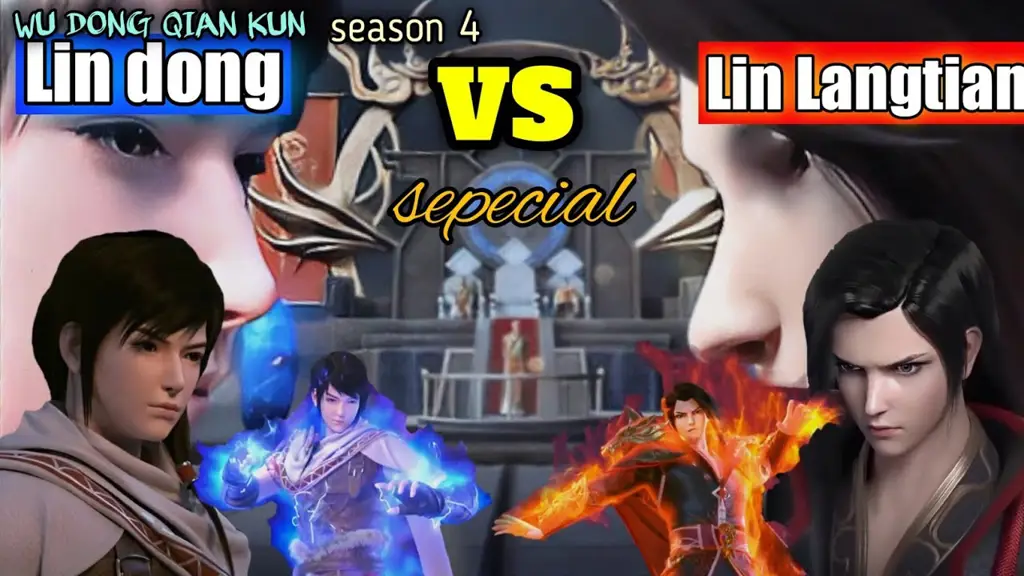 Karakter Utama: Lin Dong Karakter Lin Dong dalam anime Wu Dong Qian Kun
