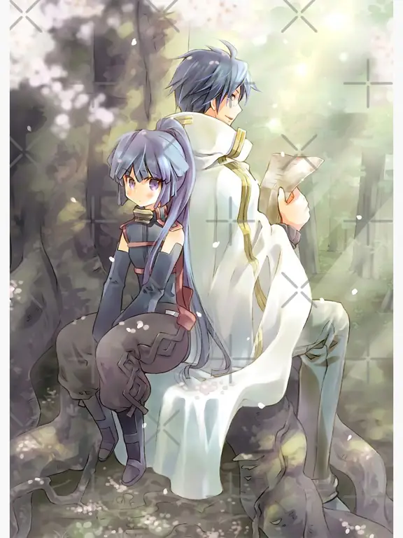 Gambar Shiroe dari Log Horizon