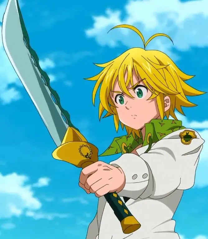Karakter utama Meliodas Gambar Meliodas dari Nanatsu no Taizai