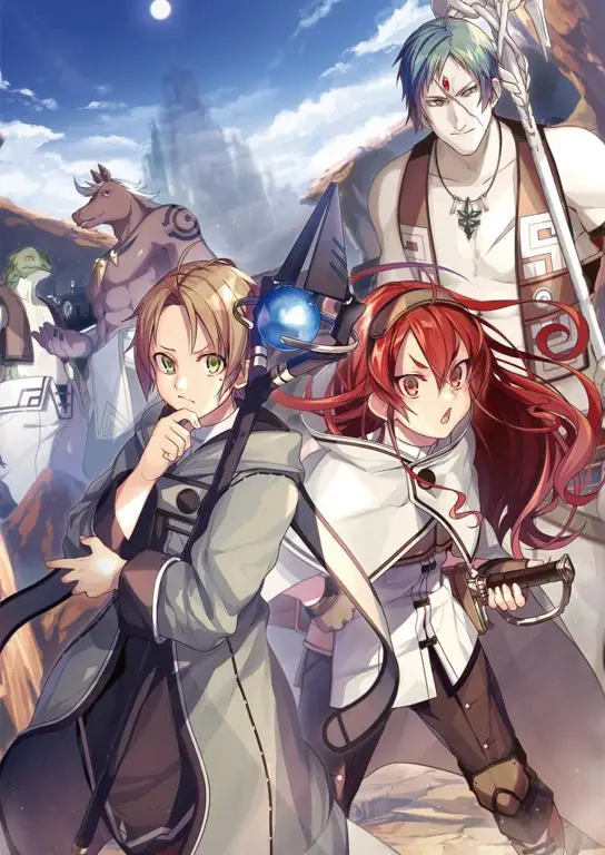 Gambar karakter utama Mushoku Tensei