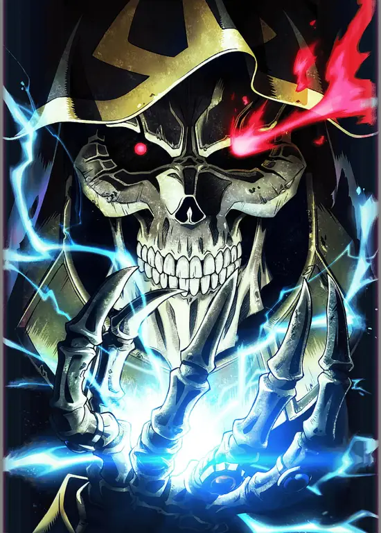 Gambar Ainz Ooal Gown dari Overlord