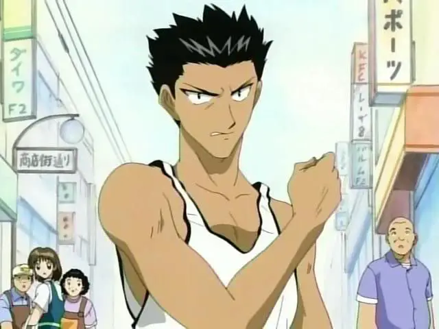 Tenma Tsukamoto dan Kenji Harima dari School Rumble