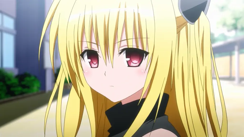 Gambar karakter-karakter utama dalam anime To Love-Ru Darkness